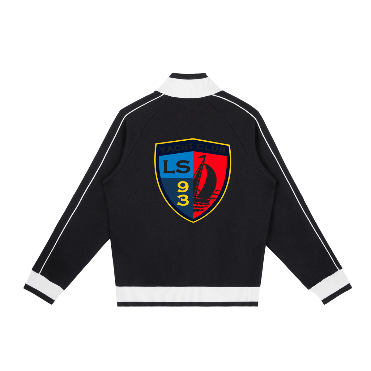 2: Yacht Club Luxury color block raglan