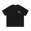Yacht Club Luxury Heavyweight Graphic Tee — front view, retro varsity front seal graphic, 100% cotton luxury streetwear