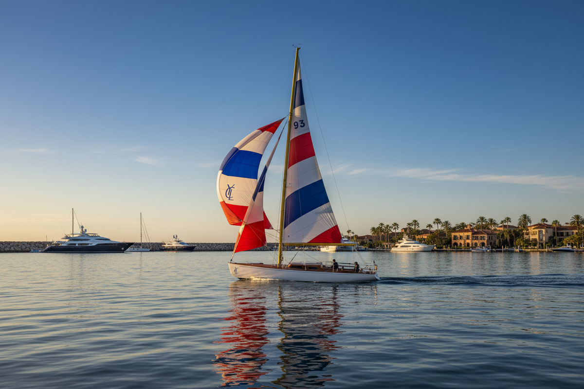 YCL Sailboat - Realistic Morning Sun